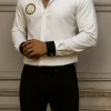 VERSACE Long Sleeves Button Down Shirt Limited For Men VS21143202