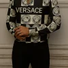 VERSACE Long Sleeves Button Down Shirt Limited For Men VS20014043