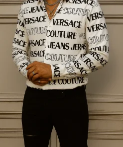 VERSACE Long Sleeves Button Down Shirt Limited For Men VS29215036
