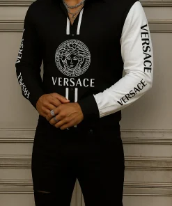 VERSACE Long Sleeves Button Down Shirt Limited For Men VS29215034