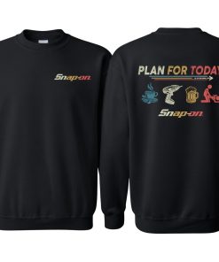 Alternative view of Snap-on T-Shirt - Double Sided Printed 100% Cotton Fitted Crew Neck Short Sleeve